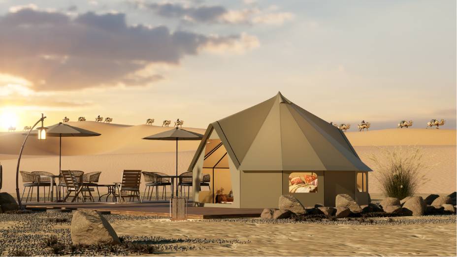 工布江达县露营酒店帐篷厂家